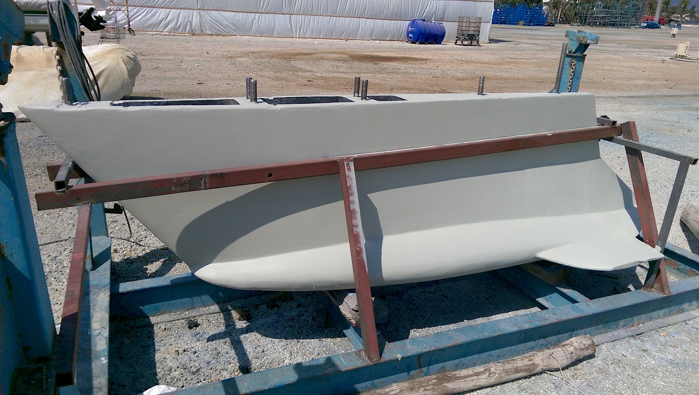 sailboat keel repair